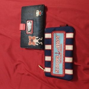 Strangerthings wallet and little bag
